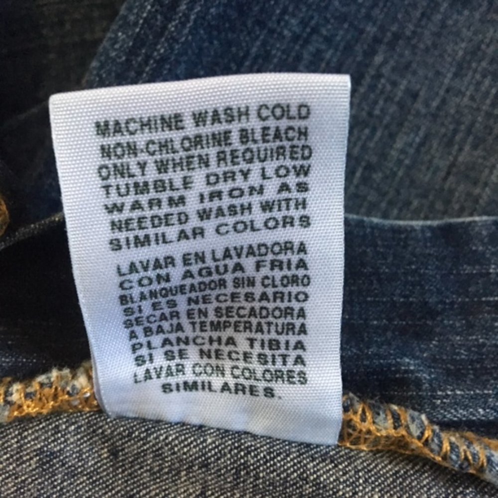Polo Ralph Lauren Jeans Size 8 Crop - Picture 6 of 6